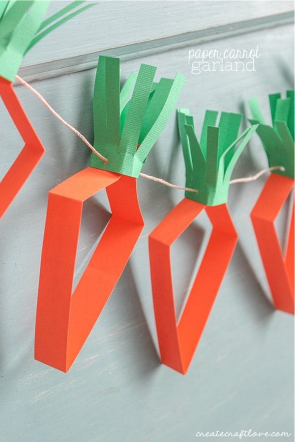 easter craft made with construction paper