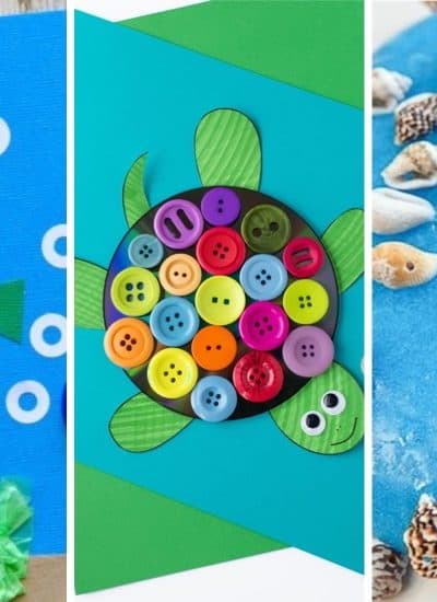 list of the best ocean crafts for kids