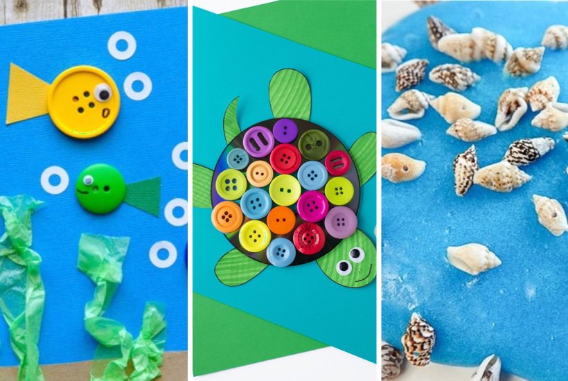 20+ Best Ocean Crafts & Tutorial Ideas For Kids