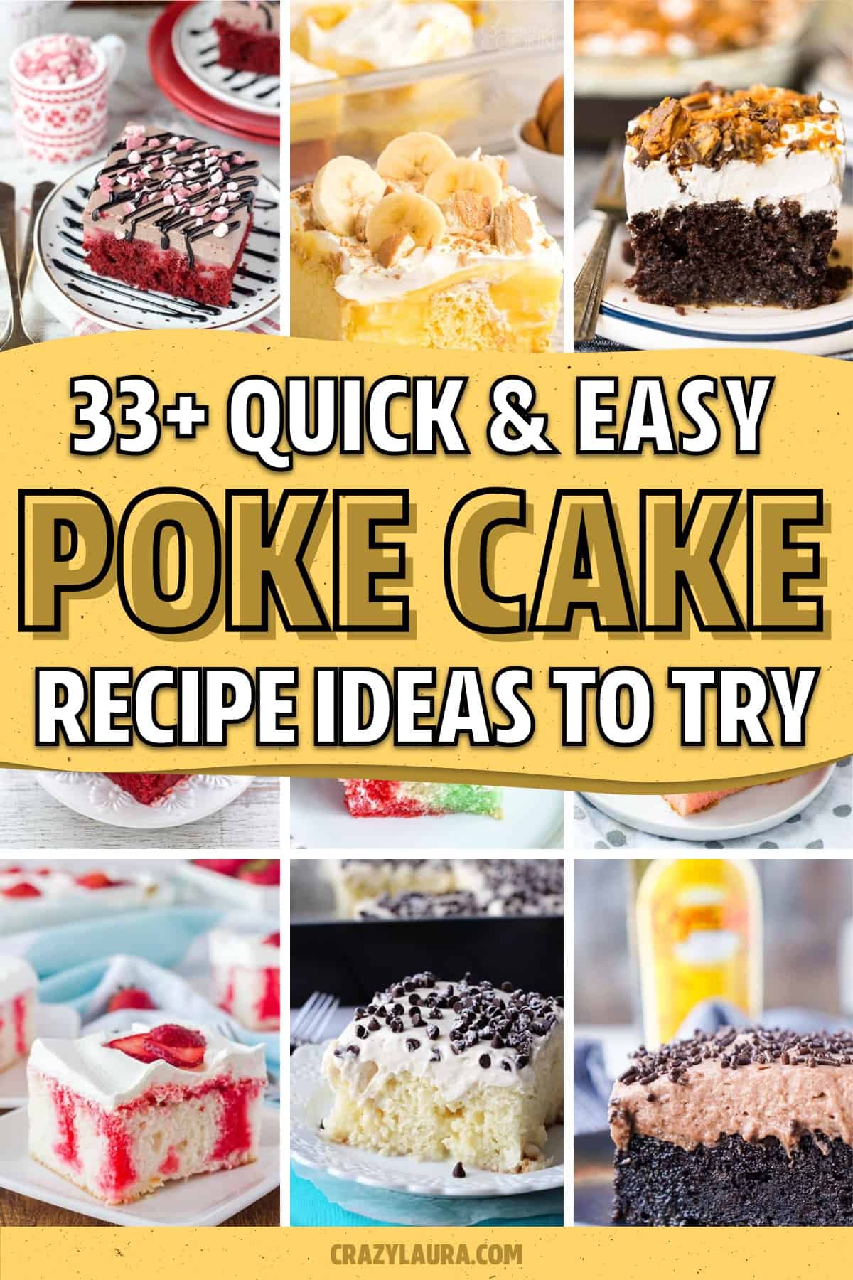 sheet cake with poke filling recipe ideas