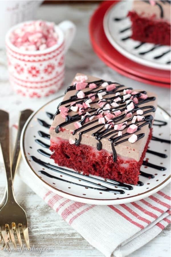 holiday peppermint cake recipe example