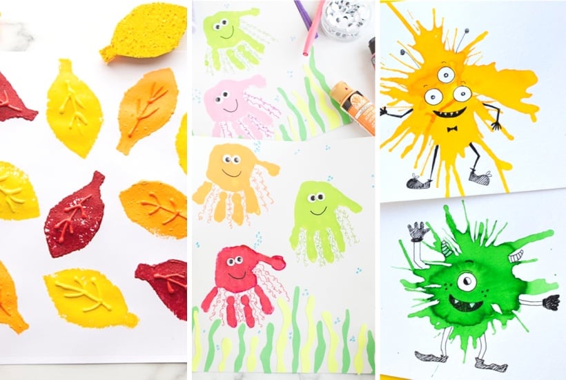 22+ Fun & Creative Painting Crafts For Young Kids