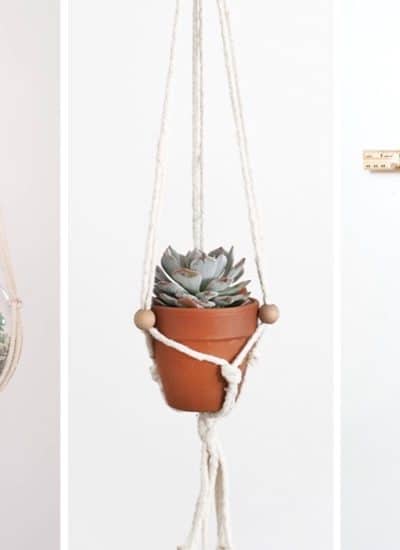 list of the diy macrame plant hangers