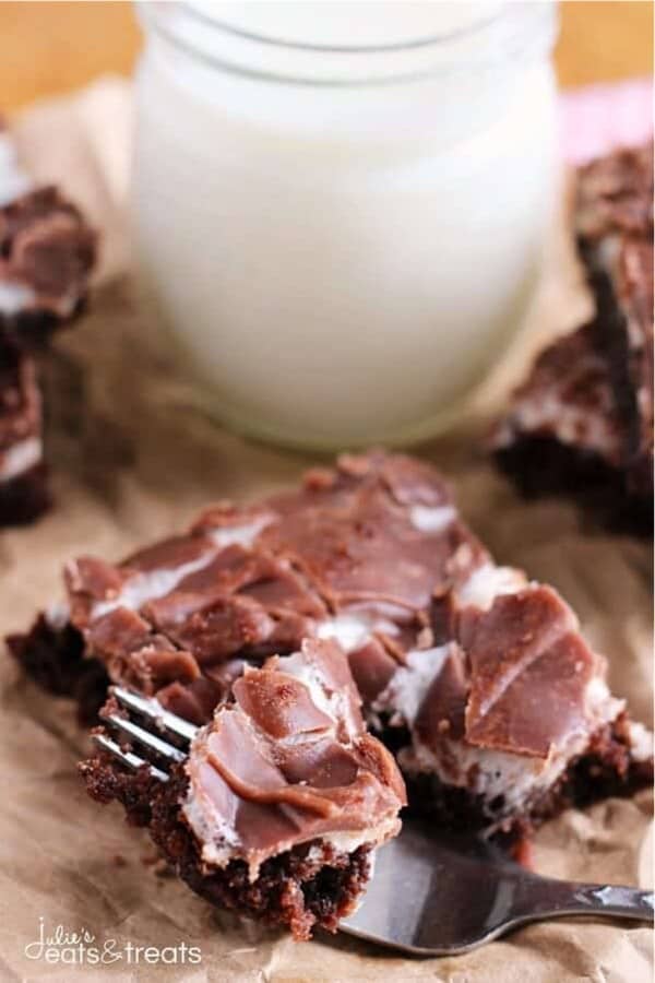 quick brownie recipe with marshmallows