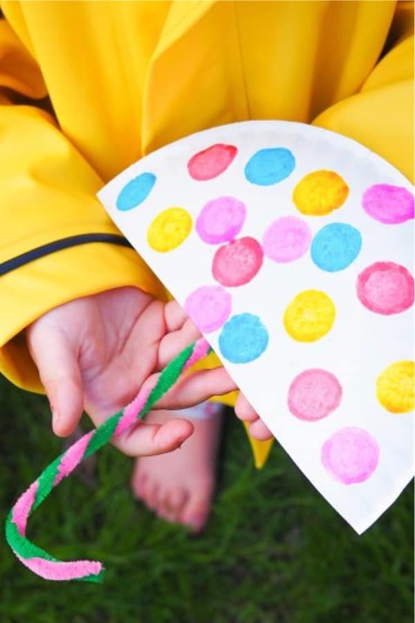 paper plate craft for spring time