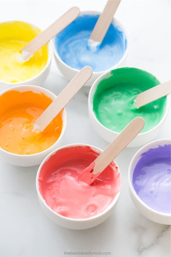 how to make your own puffy paint for kids