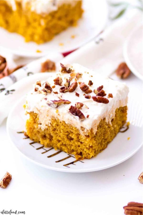 fall cake recipe with pumpkin flavor