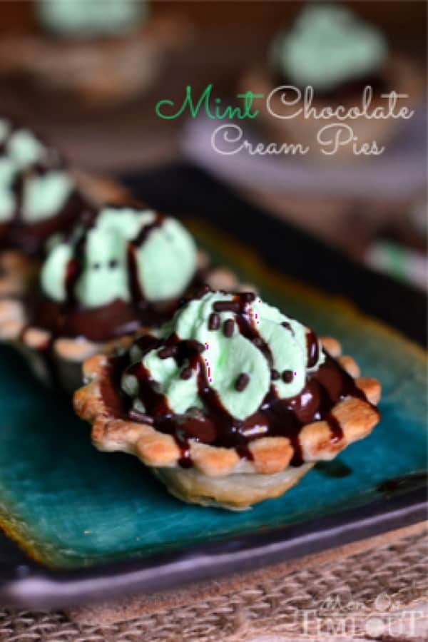 mint cream pie dessert tutorial