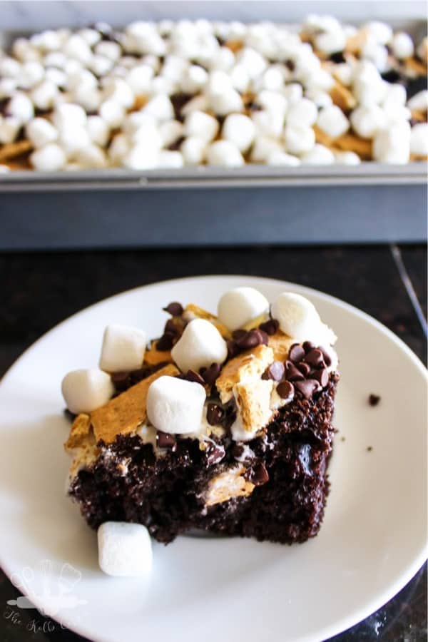 poke cake recipe with smores