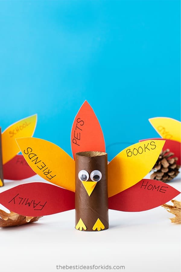 cheap toilet roll craft to make for thanksgiving