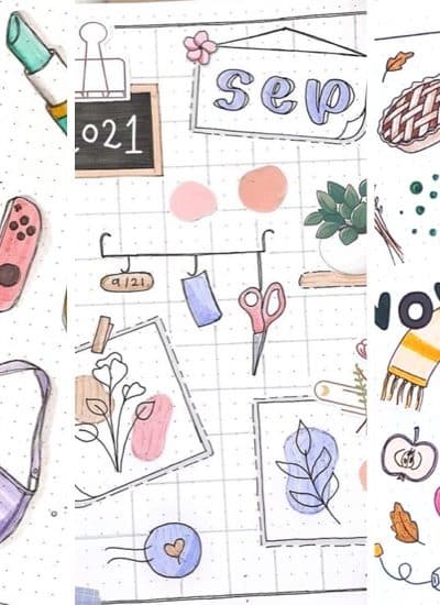 list of the best monthly covers with doodles