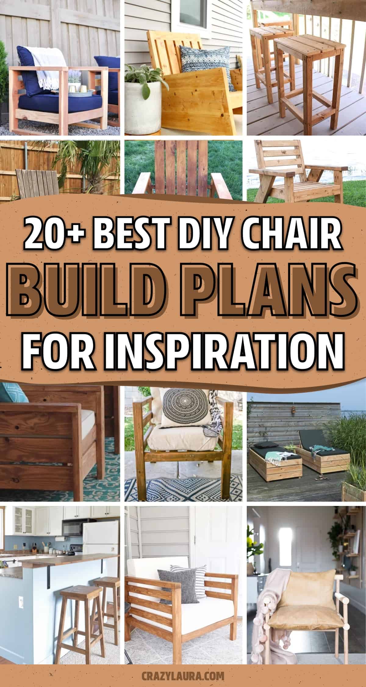 ideas for building an outdoor chair