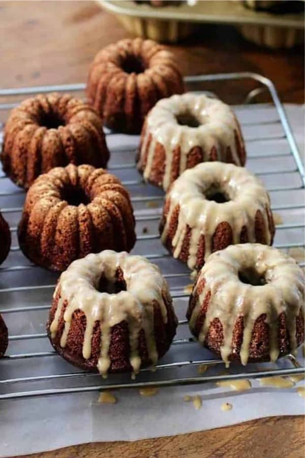 coffee flavored mini cake recipe