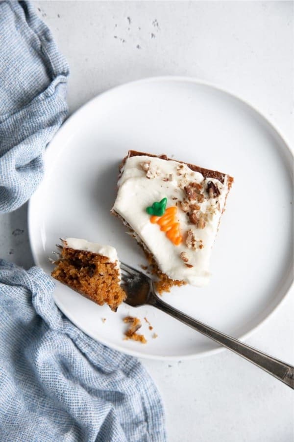 carrot cake sheet cake