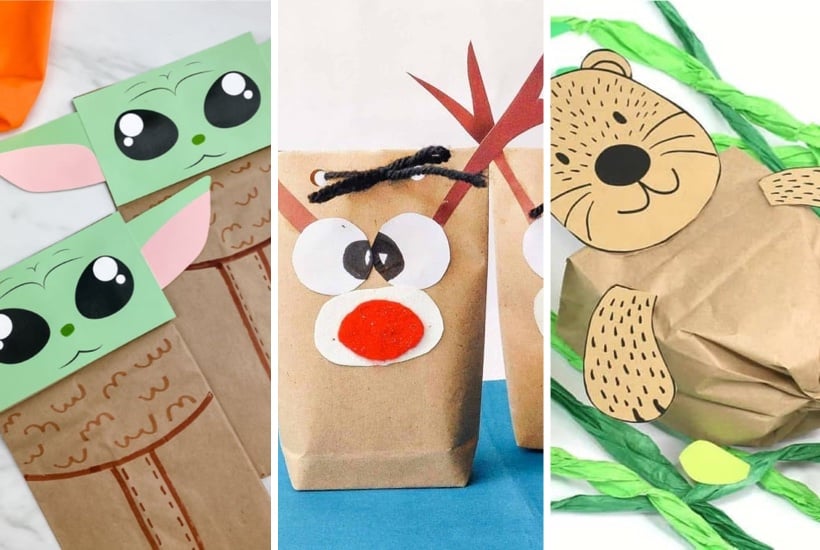 20+ Super Cheap Paper Bag Crafts For Kids