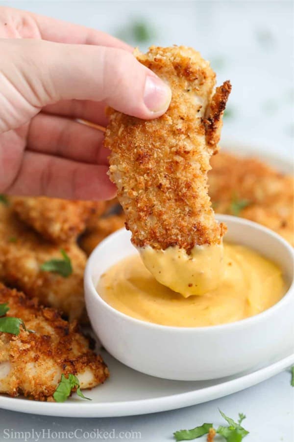 how to make breaded chicken tenders at home