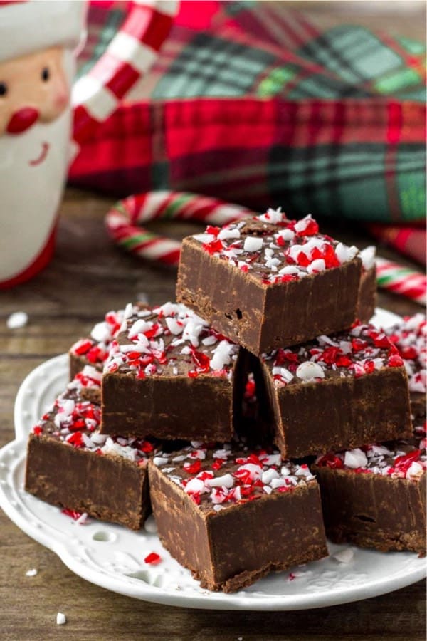 holiday season dessert fudge recipe example