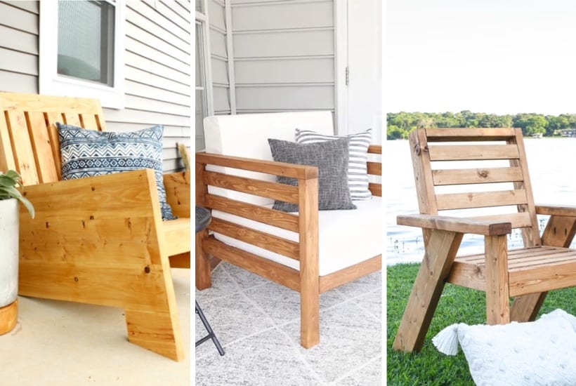 20+ Best DIY Chairs & Free Step by Step Build Plans