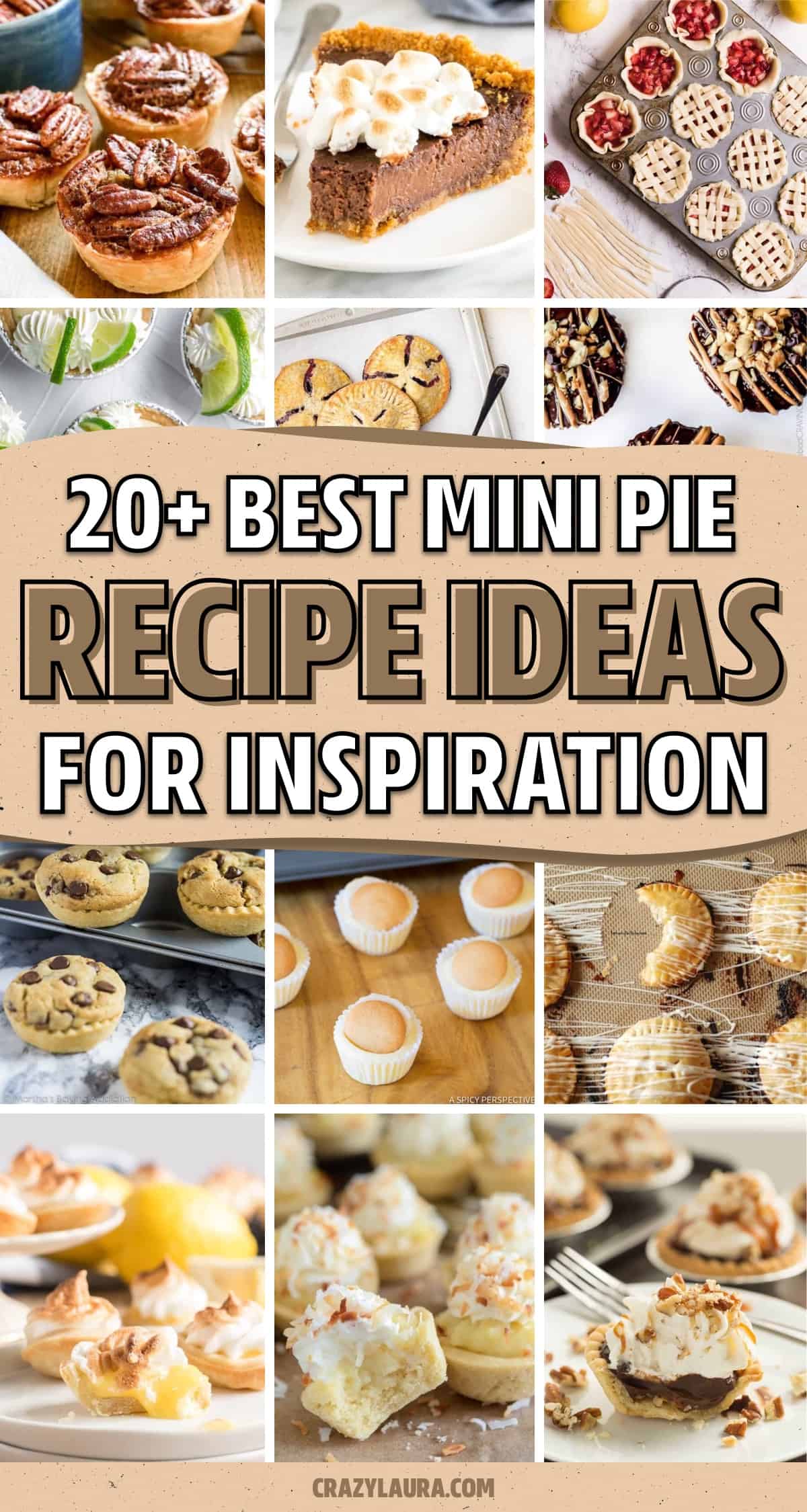 recipe ideas for mini pies