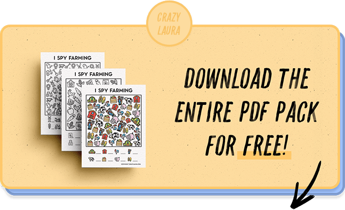 pdf sheets for farm animal printable