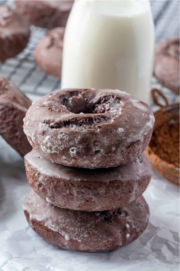 homemade donut recipe with chocolate