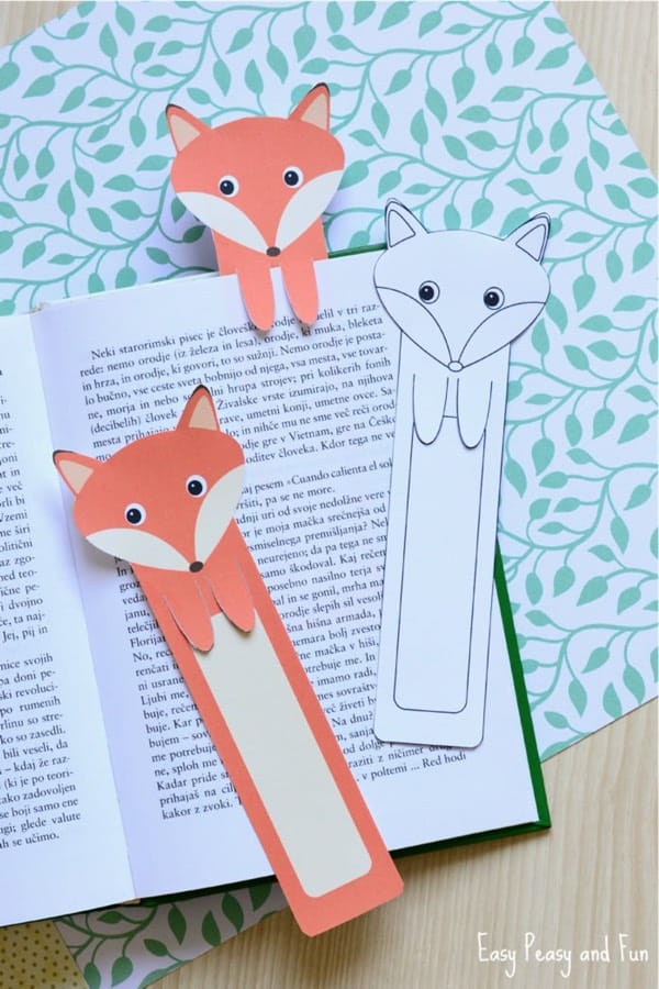 do it yourself bookmark craft for kids