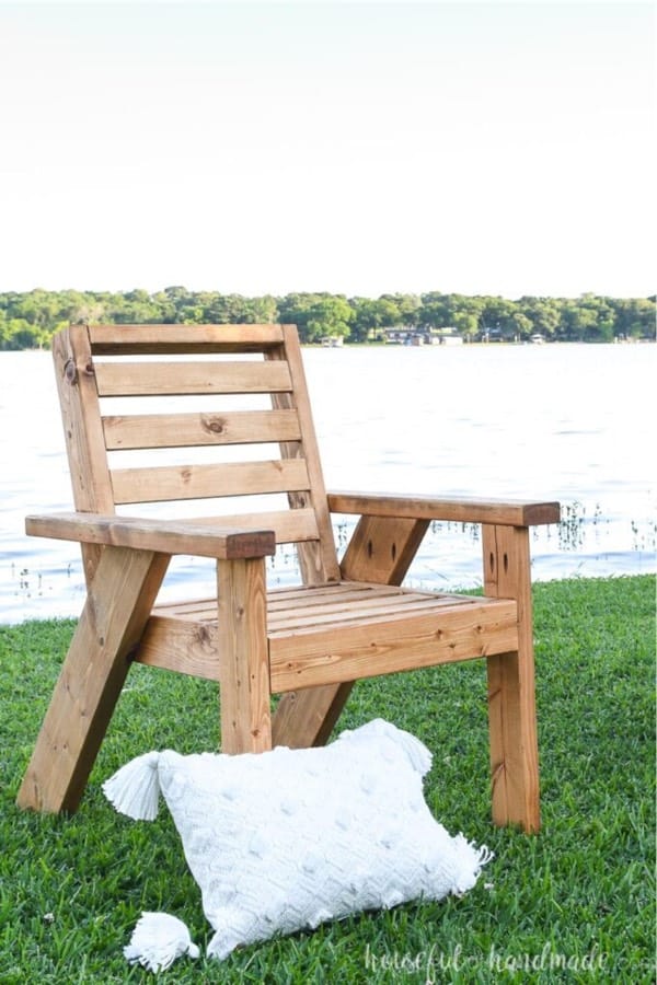 free plans for diy outdoor chair