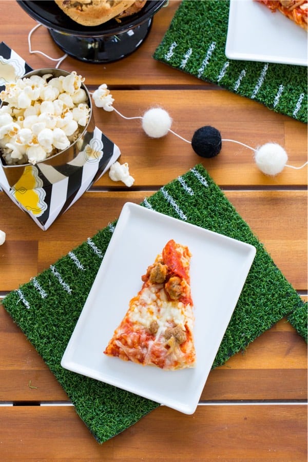 football themed diy placemats for inspiration