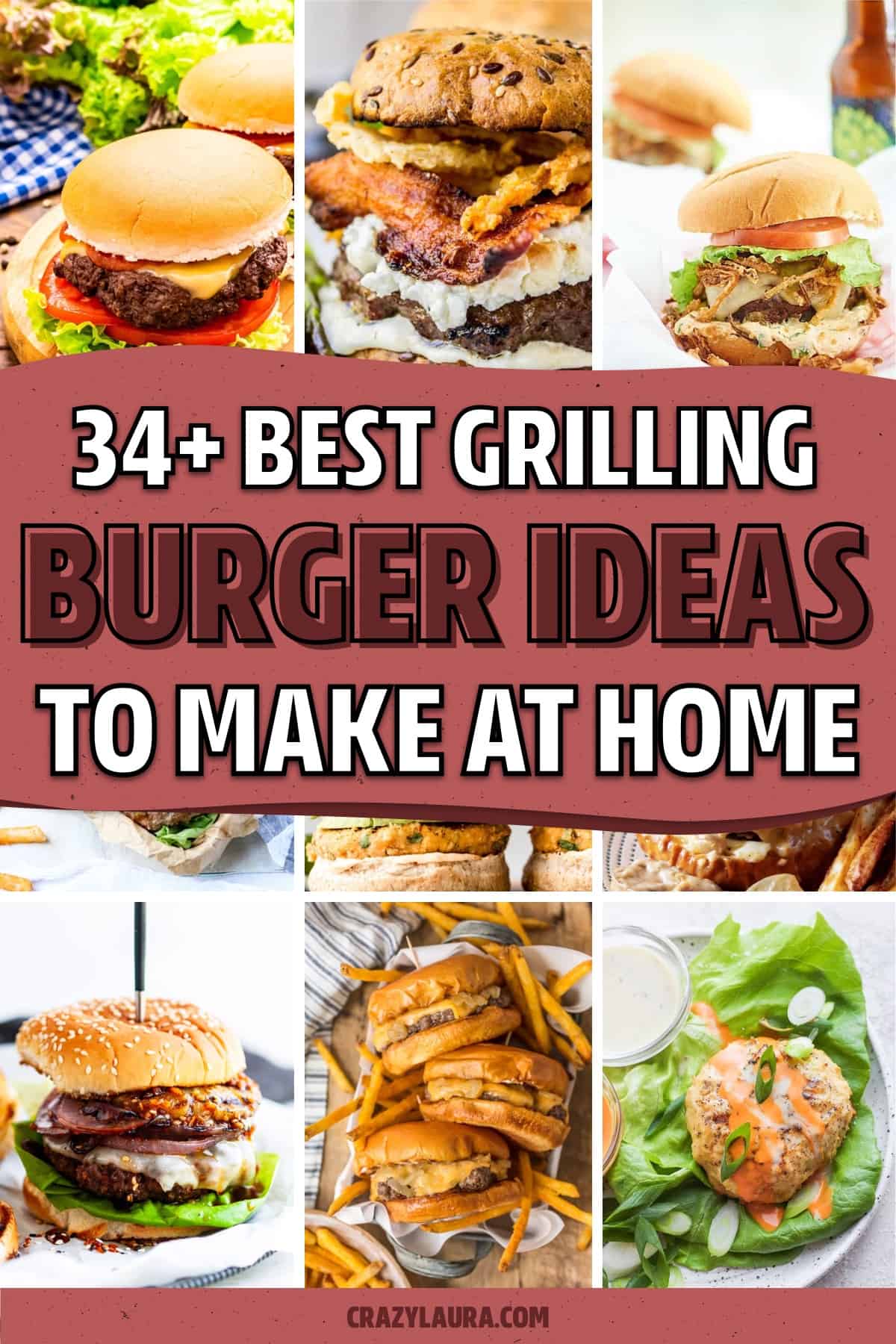 list of hamburgers for grilling