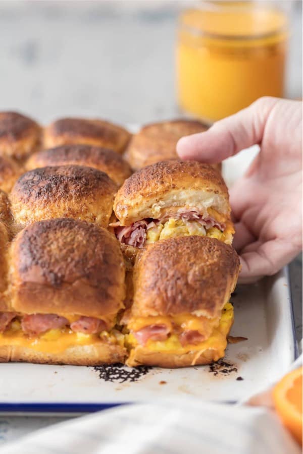 quick recipe for breakfast sliders