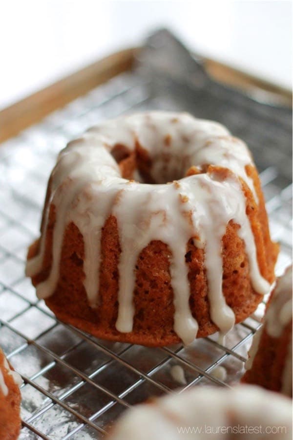 fall time mini cake recipe tutorial