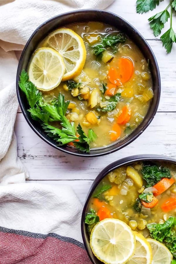 lental vegetable soup