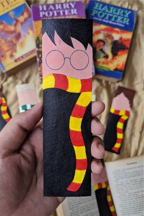 painted book placeholder of harry potter