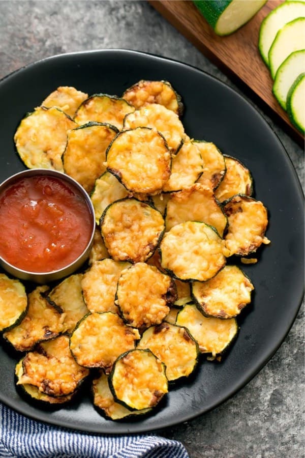 how to make air fryer zucchini chips