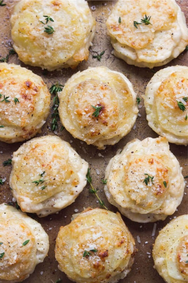 potato recipe made with muffin pan