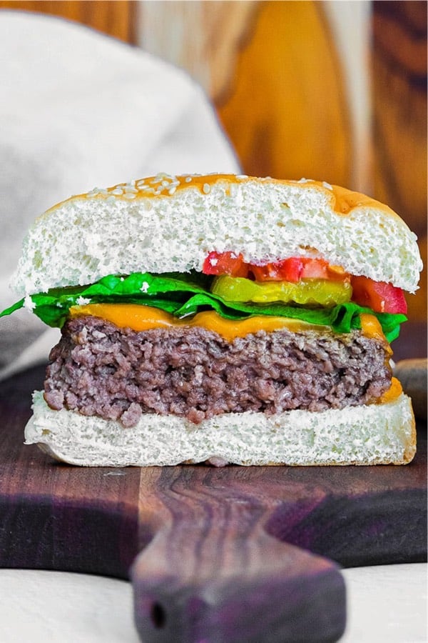 summer air fryer recipe for hamburgers