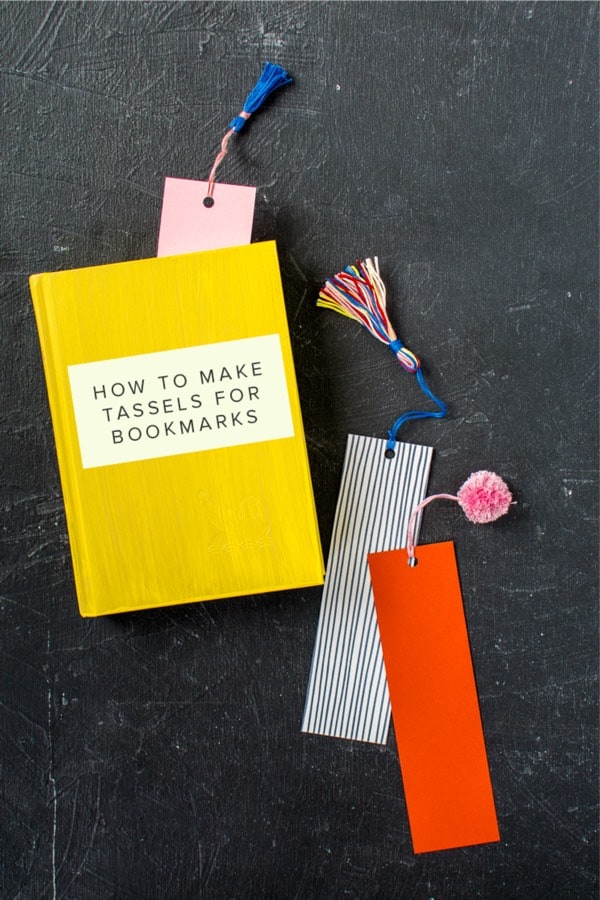 cheap to make diy bookmark tassel tutorial