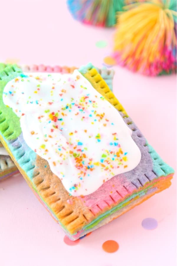 how to make colorful pop tarts at home