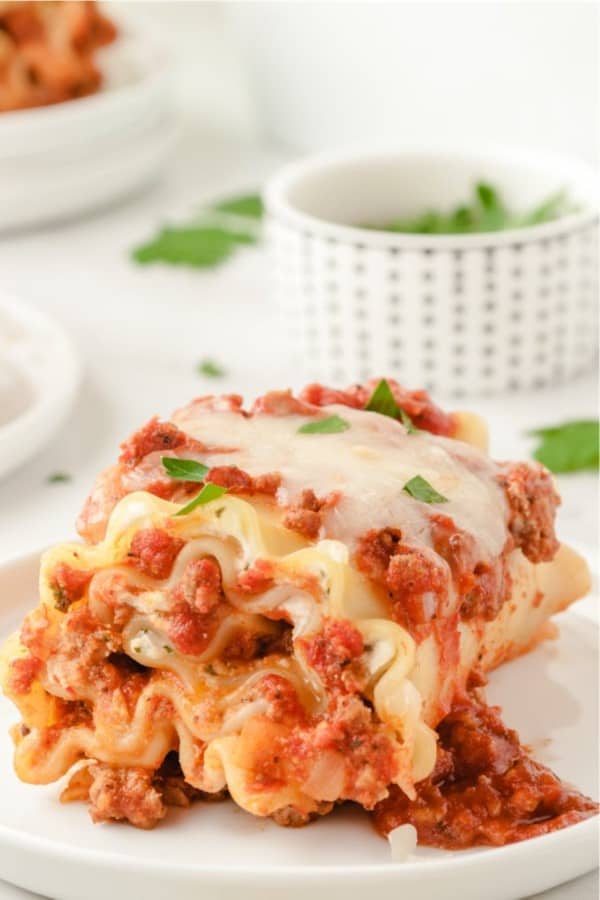 dinner recipe for lasagna roll ups