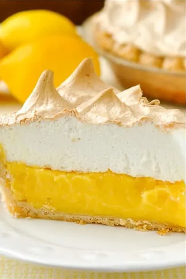 homemade dessert recipe for lemon meringue pie