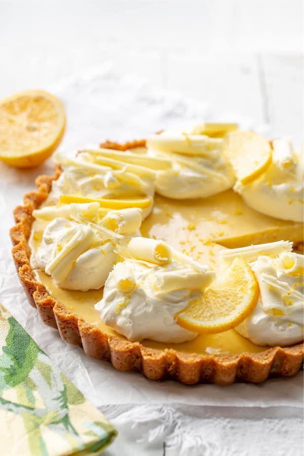 quick to make lemon pie dessert
