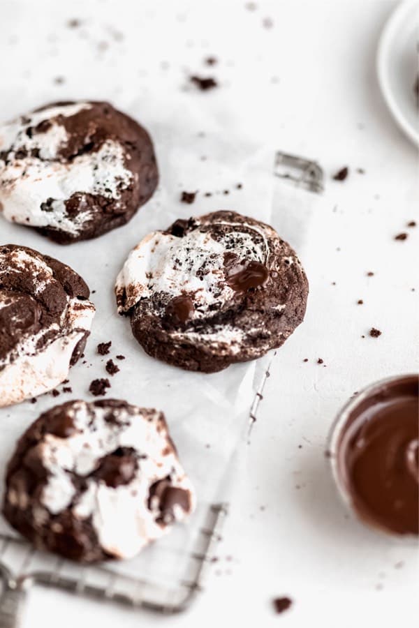 dessert recipe for chocolate marshmallow cookies