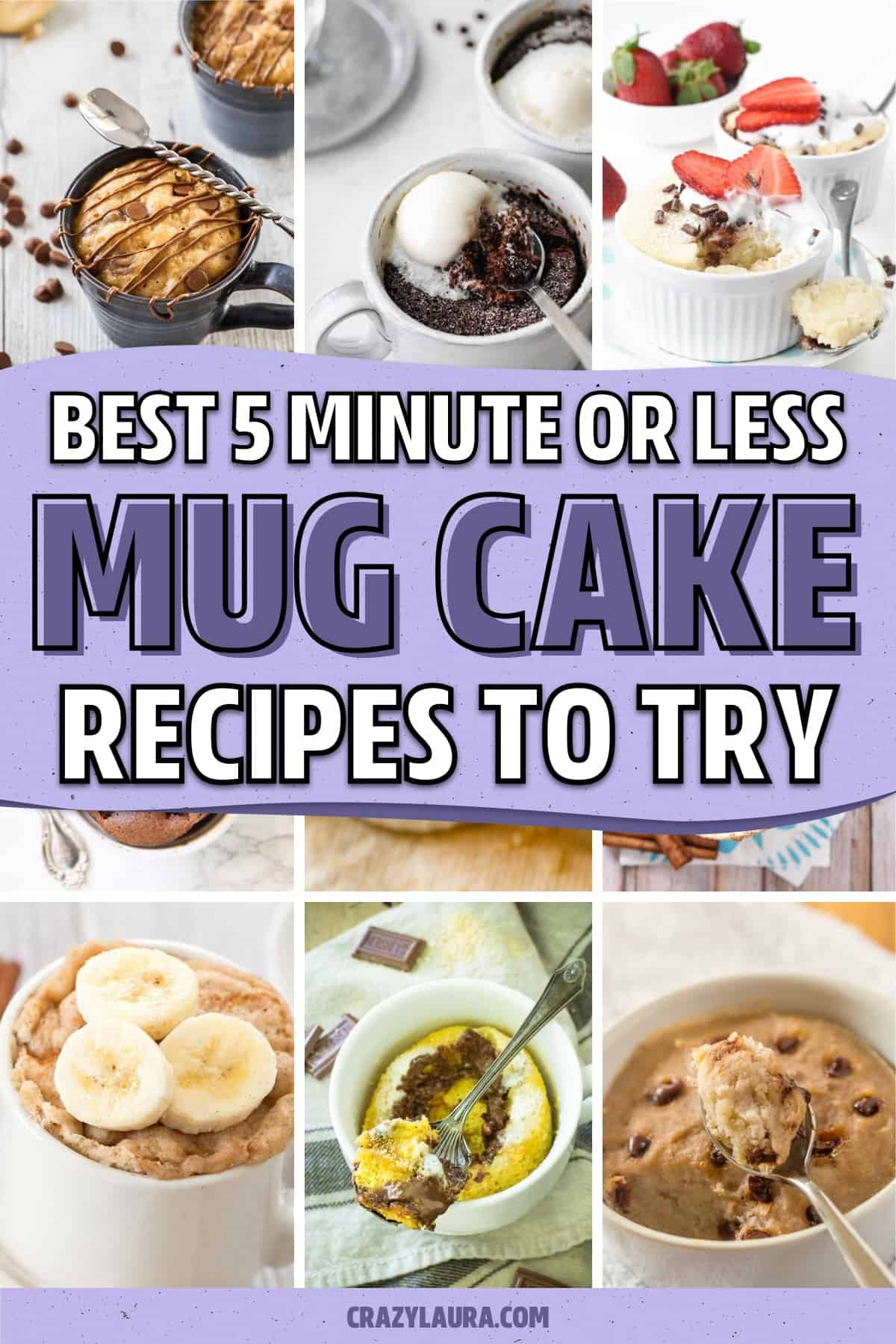 easy to make cake in cup examples