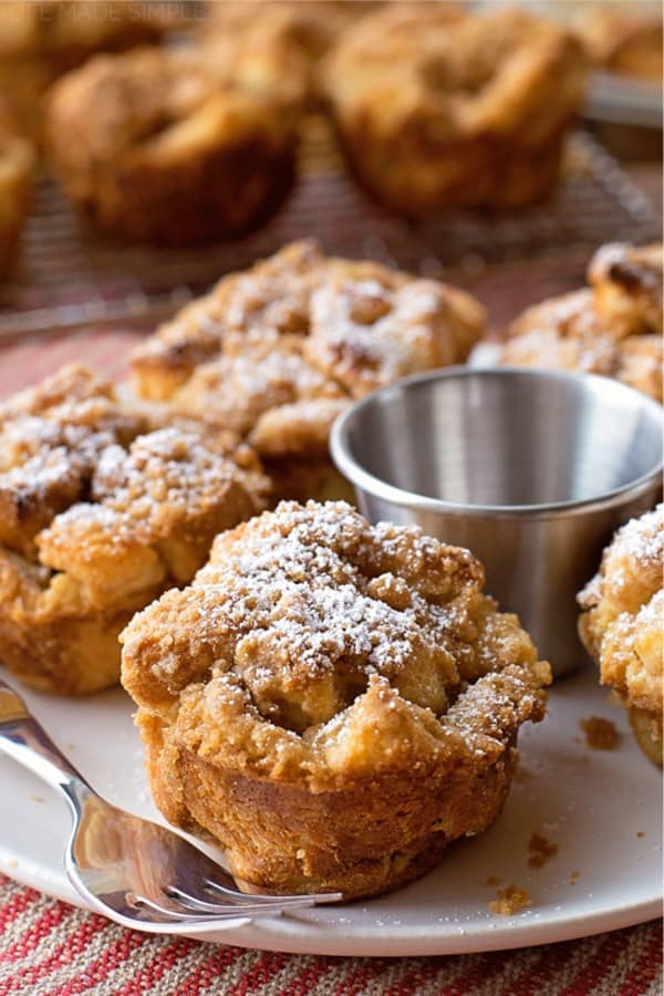 single pan muffin tin french toast