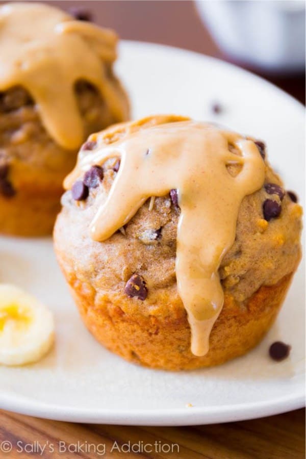 how to make peanut butter baked muffin