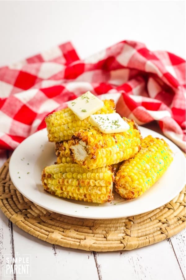 easy air fryer recipe for corn on the cob