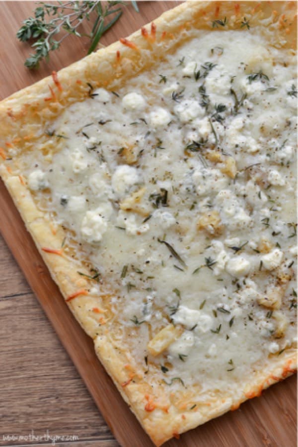 how to make your own puff pastry flatbread