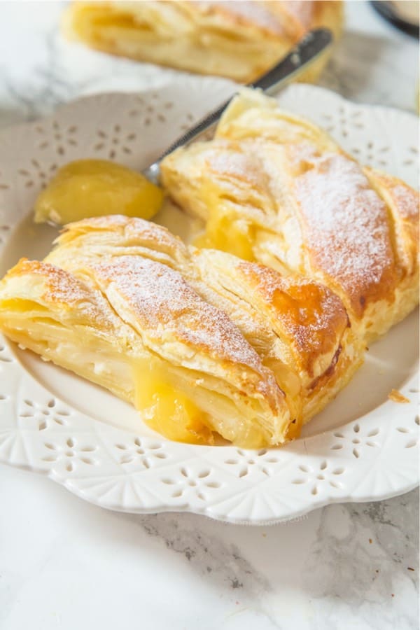 how to make puff pastry lemon dessert