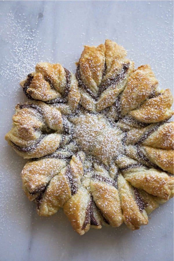 christmas time puff pastry recipe idea