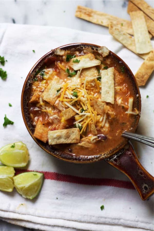 tasty tortilla soup recipe